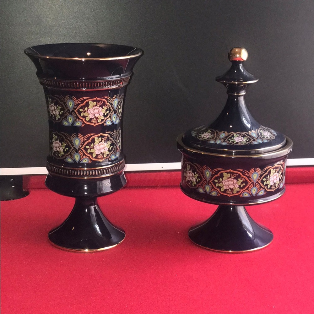 Antique Vase & Jar Set
